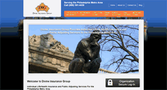 Desktop Screenshot of divineinsurancegroup.com